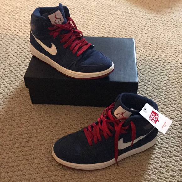 air jordan 1 high strap midnight navy